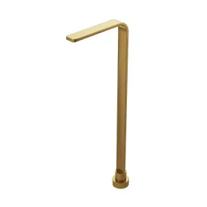 OLLIE Freestanding Bath Spout Brushed Brass by Highgrove Bathrooms, a Bathroom Taps & Mixers for sale on Style Sourcebook