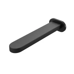 OLLIE In Wall Bath Spout Matte Black 200mm by Highgrove Bathrooms, a Bathroom Taps & Mixers for sale on Style Sourcebook