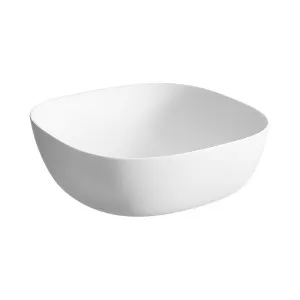 OMEGA Square Bench Mount Basin Matte White by Highgrove Bathrooms, a Basins for sale on Style Sourcebook