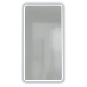 ORLANDO Rectangle LED Edge Mirror with Demister 450x900mm by Highgrove Bathrooms, a Vanity Mirrors for sale on Style Sourcebook
