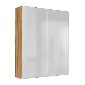 OSCA Mirror Cabinet Pencilled Edge 600mm Timber Laminate by Highgrove Bathrooms, a Vanity Mirrors for sale on Style Sourcebook