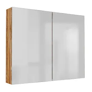 OSCA Mirror Cabinet Pencilled Edge 900mm Timber Laminate by Highgrove Bathrooms, a Vanity Mirrors for sale on Style Sourcebook