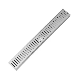 PANZANO Shower Grate 316 Stainless Steel 600 x 80mm with DN50 Outlet by Highgrove Bathrooms, a Traps & Wastes for sale on Style Sourcebook