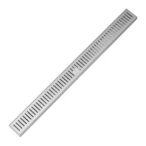 PANZANO Shower Grate 316 Stainless Steel 900 x 80mm with DN50 Outlet by Highgrove Bathrooms, a Traps & Wastes for sale on Style Sourcebook