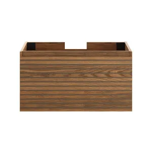 PARALLELO Wall Hung Vanity 750mm Walnut by Highgrove Bathrooms, a Vanities for sale on Style Sourcebook