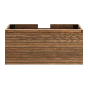 PARALLELO Wall Hung Vanity 900mm Walnut by Highgrove Bathrooms, a Vanities for sale on Style Sourcebook