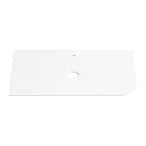 PURE WHITE 20mm Thick Corner Stone Top with Cut Outs 1055mm by Highgrove Bathrooms, a Vanities for sale on Style Sourcebook