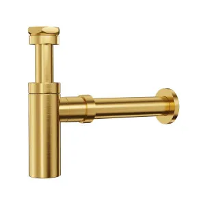 SPIN Bottle Trap 40mm Brushed Brass by Highgrove Bathrooms, a Traps & Wastes for sale on Style Sourcebook