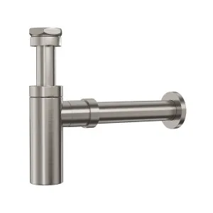 SPIN Bottle Trap 40mm Brushed Nickel by Highgrove Bathrooms, a Traps & Wastes for sale on Style Sourcebook