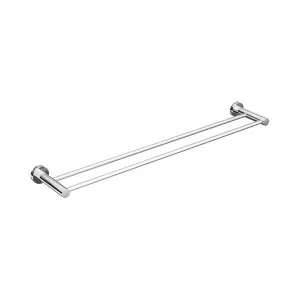 SPIN Double Towel Rail Chrome 600mm by Highgrove Bathrooms, a Towel Rails for sale on Style Sourcebook