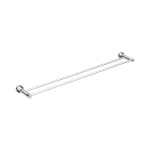 SPIN Double Towel Rail Chrome 750mm by Highgrove Bathrooms, a Towel Rails for sale on Style Sourcebook