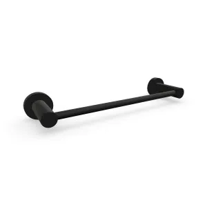 SPIN Hand Towel Rail Matte Black 250mm by Highgrove Bathrooms, a Towel Rails for sale on Style Sourcebook