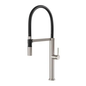 SPIN Pull Down Sink Mixer Brushed Nickel by Highgrove Bathrooms, a Kitchen Sinks for sale on Style Sourcebook