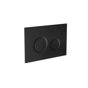 SPIN Push Plate for Pneumatic Cistern 243x159mm Matte Black by Highgrove Bathrooms, a Toilets & Bidets for sale on Style Sourcebook