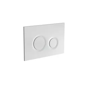 SPIN Push Plate for Pneumatic Cistern 243x159mm Matte White by Highgrove Bathrooms, a Toilets & Bidets for sale on Style Sourcebook