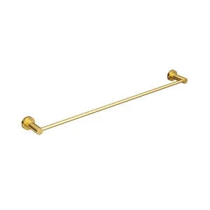 SPIN Towel Rail Brushed Brass 600mm by Highgrove Bathrooms, a Towel Rails for sale on Style Sourcebook