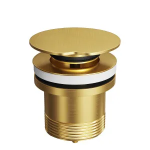 TURN DOWN Basin Waste Brushed Brass 32/40mm by Highgrove Bathrooms, a Traps & Wastes for sale on Style Sourcebook