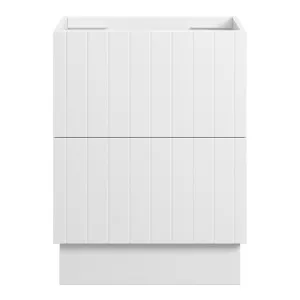 VENICE Floor Mount Vanity 600mm Matte White by Highgrove Bathrooms, a Vanities for sale on Style Sourcebook