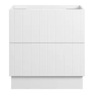 VENICE Floor Mount Vanity 750mm Matte White by Highgrove Bathrooms, a Vanities for sale on Style Sourcebook