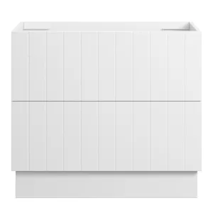 VENICE Floor Mount Vanity 900mm Matte White by Highgrove Bathrooms, a Vanities for sale on Style Sourcebook