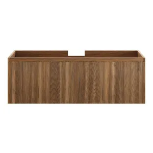 VERTICALE Wall Hung Vanity 1200mm Walnut by Highgrove Bathrooms, a Vanities for sale on Style Sourcebook