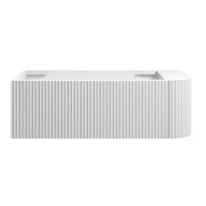 WAVE Corner Wall Hung Vanity 1050mm Matte White by Highgrove Bathrooms, a Vanities for sale on Style Sourcebook
