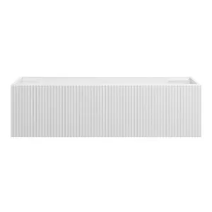 WAVE Slim Wall Hung Vanity 1200mm Matte White by Highgrove Bathrooms, a Vanities for sale on Style Sourcebook