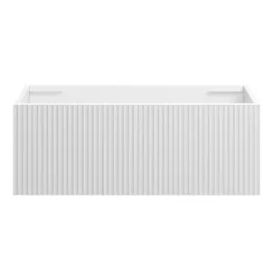 WAVE Wall Hung Vanity 900mm Matte White by Highgrove Bathrooms, a Vanities for sale on Style Sourcebook