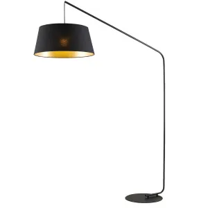 Telbix Downey Floor Lamp Black by Telbix, a Floor Lamps for sale on Style Sourcebook