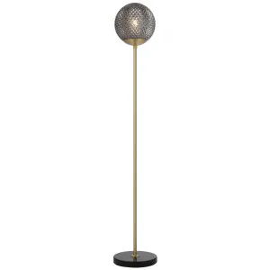 Telbix Elwick Floor Lamp Black by Telbix, a Floor Lamps for sale on Style Sourcebook
