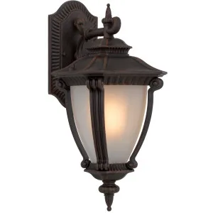 Telbix Delfino Exterior Wall Light Bronze by Telbix, a Outdoor Lighting for sale on Style Sourcebook