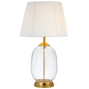 Telbix Perla Table Lamp Clear by Telbix, a Table & Bedside Lamps for sale on Style Sourcebook