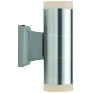 Telbix Elton Exterior CCT Wall Light Aluminium by Telbix, a Wall Lighting for sale on Style Sourcebook