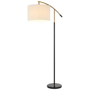Telbix Cruz Floor Lamp Black by Telbix, a Floor Lamps for sale on Style Sourcebook