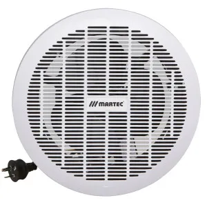 Martec Core White Round Quiet Exhaust Fan 25W by Martec, a Exhaust Fans for sale on Style Sourcebook