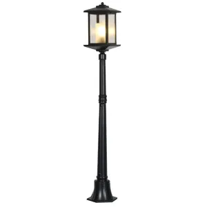 Vencha Barnet Exterior Post Light Black by Vencha, a Outdoor Lighting for sale on Style Sourcebook