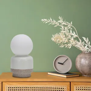 Vencha Bart Table Lamp White by Vencha, a Table & Bedside Lamps for sale on Style Sourcebook