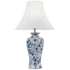 Telbix Hulong Table Lamp Blue and White by Telbix, a Table & Bedside Lamps for sale on Style Sourcebook