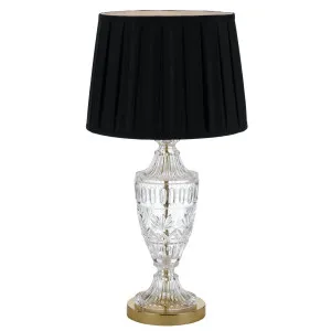 Telbix Sigrid Table Lamp Gold Black by Telbix, a Table & Bedside Lamps for sale on Style Sourcebook
