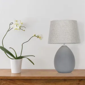 Vencha Bev Table Lamp Grey by Vencha, a Table & Bedside Lamps for sale on Style Sourcebook
