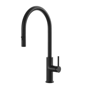 ZARA Pull-Out Kitchen Mixer Matte Black by Highgrove Bathrooms, a Kitchen Taps & Mixers for sale on Style Sourcebook