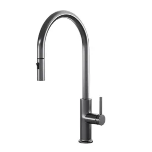 ZARA Pull-Out Kitchen Mixer Gunmetal by Highgrove Bathrooms, a Kitchen Taps & Mixers for sale on Style Sourcebook