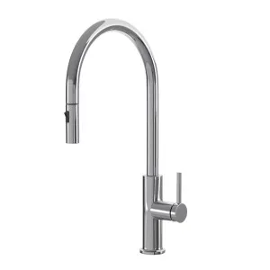 ZARA Pull-Out Kitchen Mixer Chrome by Highgrove Bathrooms, a Kitchen Taps & Mixers for sale on Style Sourcebook