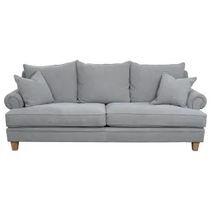 Laura 3 Seater Fabric Sofa, Stone Grey by null, a Sofas for sale on Style Sourcebook