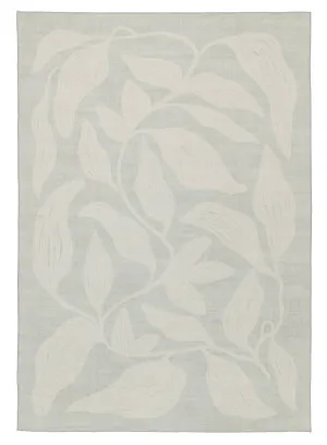 Cattleya Grey Botanical Washable Rug by Miss Amara, a Contemporary Rugs for sale on Style Sourcebook