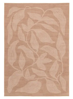 Maryna Beige Botanical Washable Rug by Miss Amara, a Contemporary Rugs for sale on Style Sourcebook