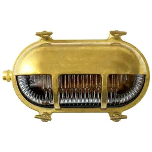 Navigator Outdoor Wall Light Solid Brass by Lighting Inspirations, a Outdoor Lighting for sale on Style Sourcebook