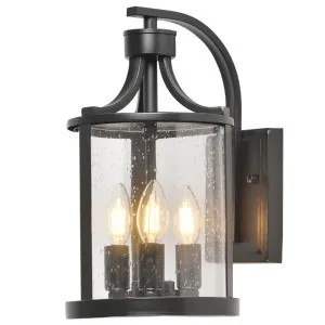 Vencha Melton Exterior Wall Light Black by Vencha, a Outdoor Lighting for sale on Style Sourcebook