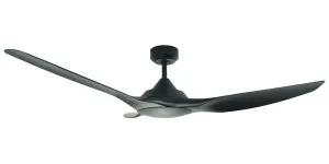 Vencha Raven RWS 52" DC Smart Ceiling Fan Black by Vencha, a Ceiling Fans for sale on Style Sourcebook