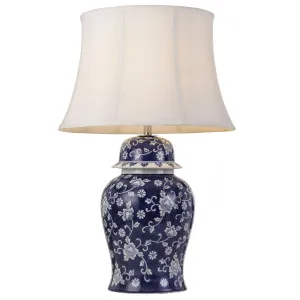 Telbix Iris Table Lamp Blue and White by Telbix, a Table & Bedside Lamps for sale on Style Sourcebook